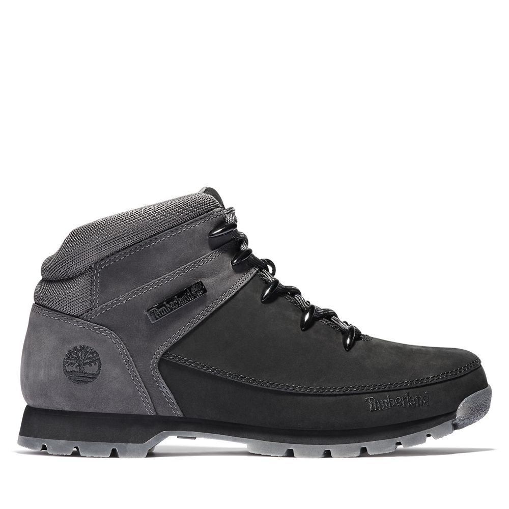 Botas de Montaña Timberland Argentina Hombre - Euro Sprint - Negras - RNPYTD-084